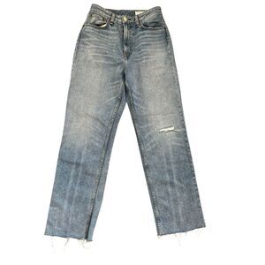 Rag & Bone Ruth Super High Rise Straight Leg‎ Jeans Size 28